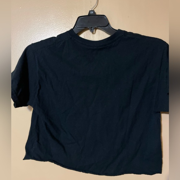 Factory Connection Popular Girl “A Little Bit Wild” Cropped T-Shirt - Picture 4 of 5